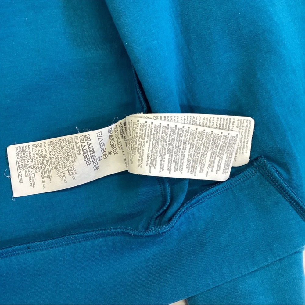 Under Armour Full-Zip Hoodie Jacket Blue Black Men’s Size Large Athletic Outdoor - Picture 7 of 8